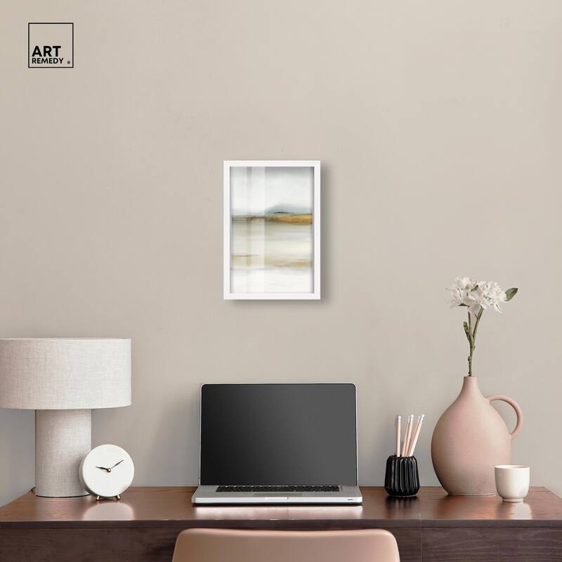 Misty Expanse II Shadowbox by Art Remedy