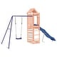 preview thumbnail 2 of 18, vidaXL Swing Set Outdoor Backyard Wooden Playground Equipment for Kids Age 3-8