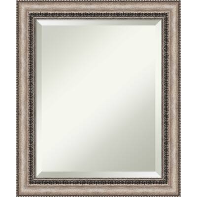 Lyla Ornate Silver Framed Bathroom Vanity Wall Mirror