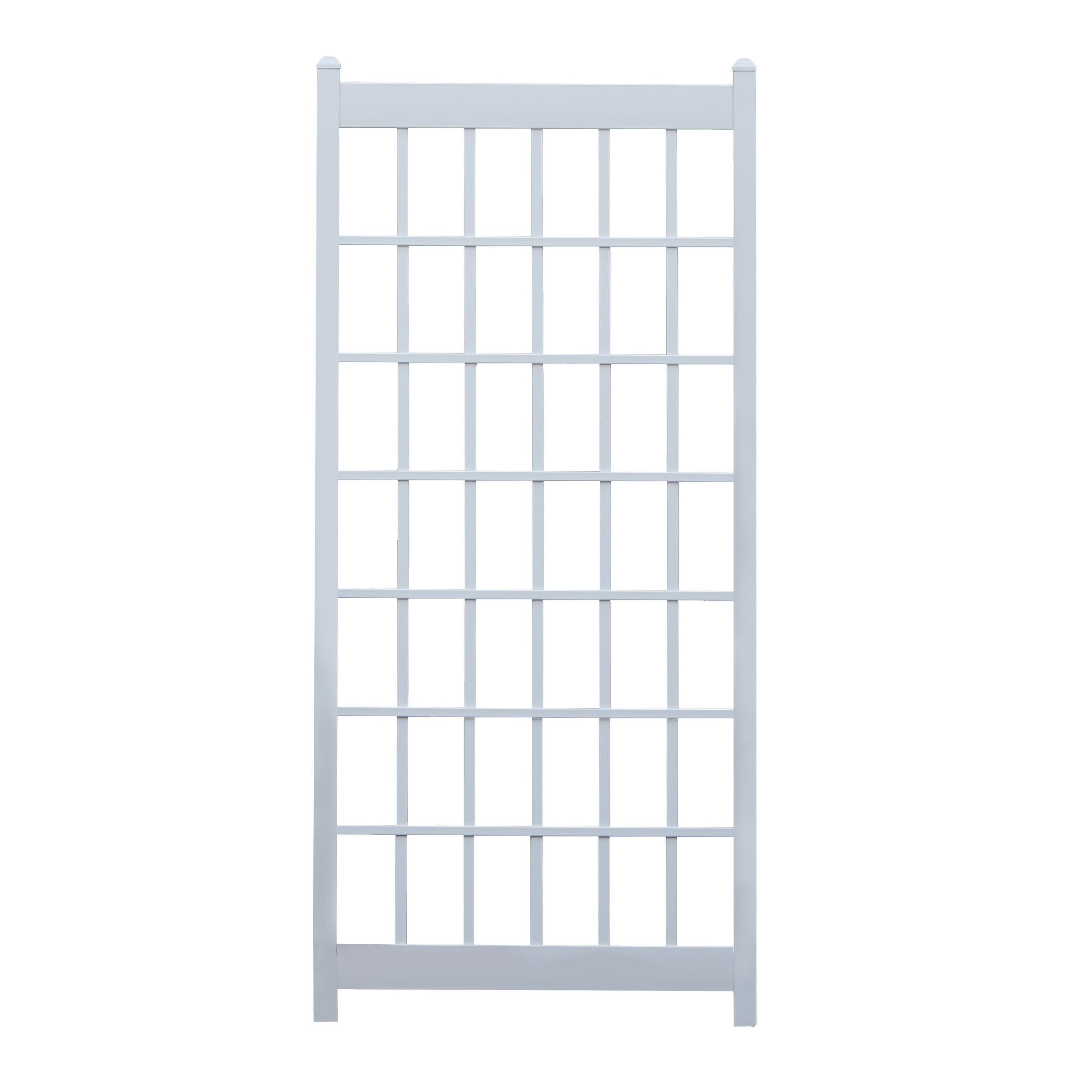 Lancaster White Vinyl Trellis
