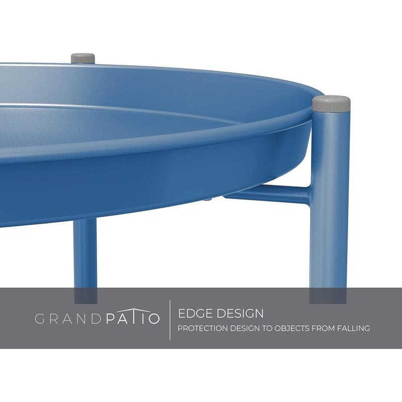 18" or 28" Round Outdoor Side Table End Table Coffee Table