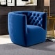 preview thumbnail 10 of 40, Luxor Mid Century Modern Swivel Accent Comfy Chair