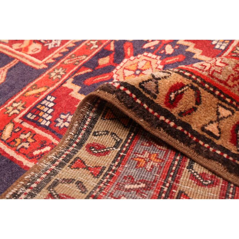 ECARPETGALLERY Hand-knotted Konya Anatolian Navy Wool Rug - 3'8 x 10'3