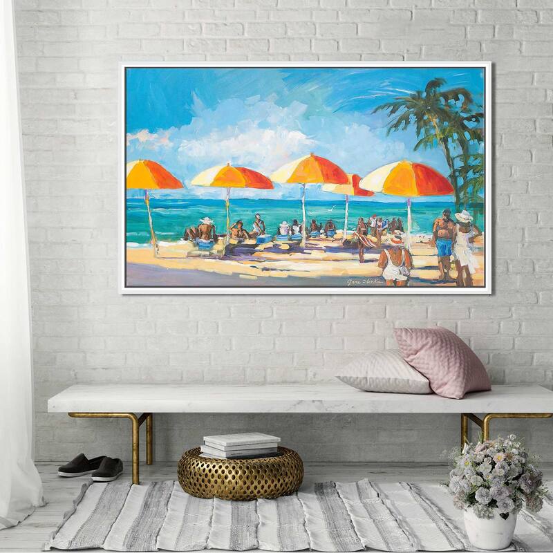 "Sunny Daze" Print on Floating Canvas