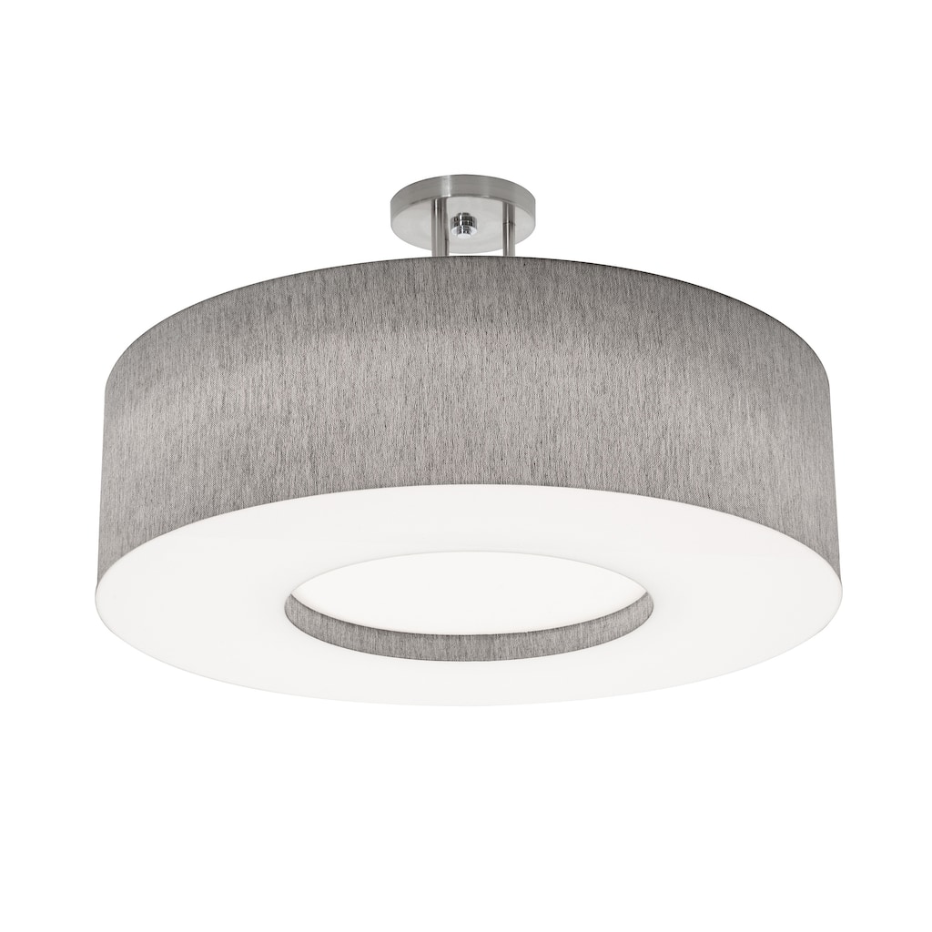 AFX Montclair 24'' LED Semi-Flush Mount - Satin Nickel Finish