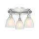Option Satin Nickel / White