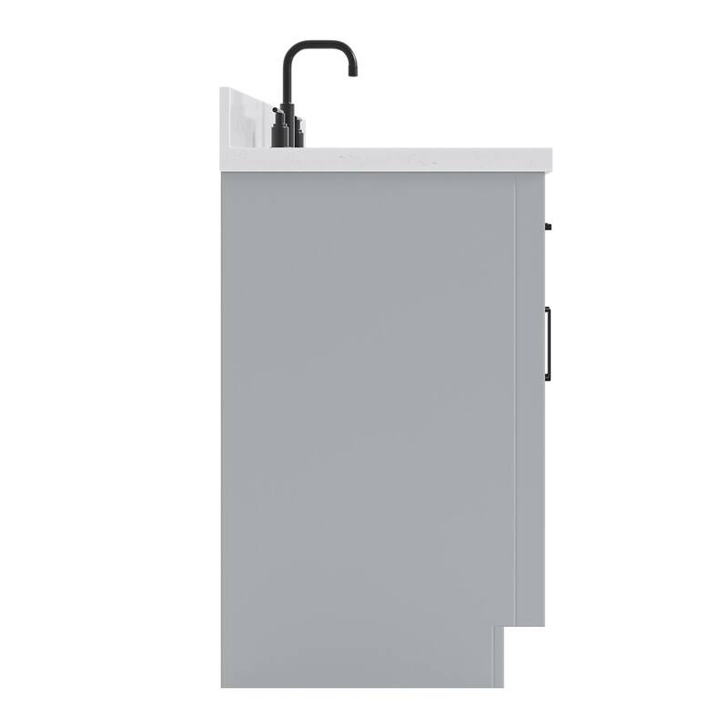 Ariel T048SCQRVO Hepburn 48" Free Standing Single Basin Vanity Set