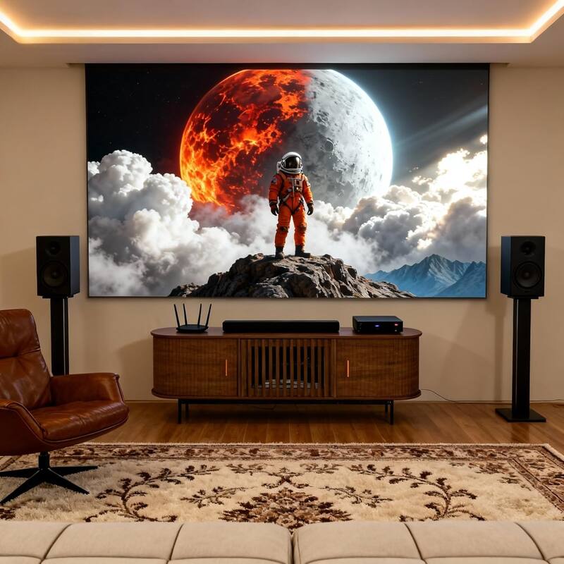 70" Wood TV Stand for TVs, Fluted Mid-Century Modern Media Entertainment Center with Hidden Storage