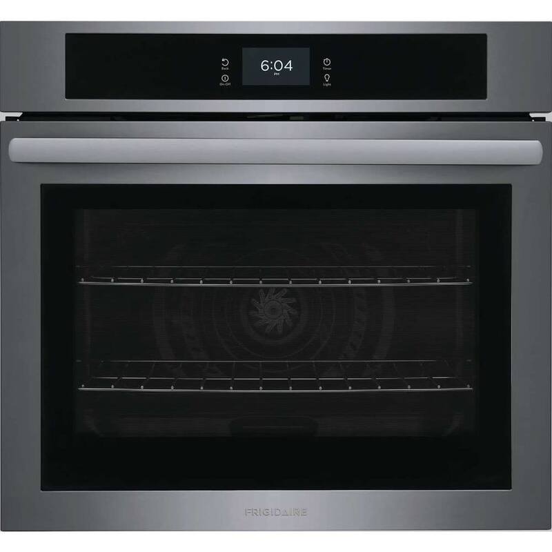 Frigidaire FCWS3027A 30" Wide 5.3 Cu. Ft. Single Electric Wall Oven - Black Stainless Steel