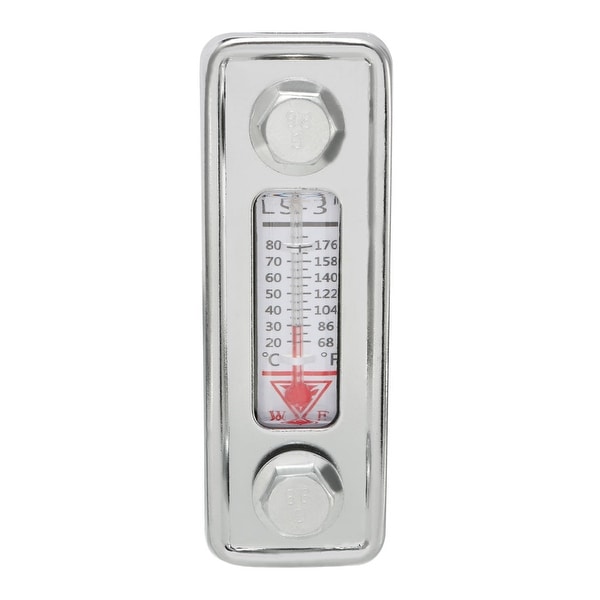 Water Liquid Temperature Gauge Hydraulic Oil Level Gauge with Thermometer LS-3