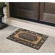 preview thumbnail 2 of 12, A1HC Rubber and Coir Dirt Trapper Heavy Weight Large Welcome Doormat, 23"X38"