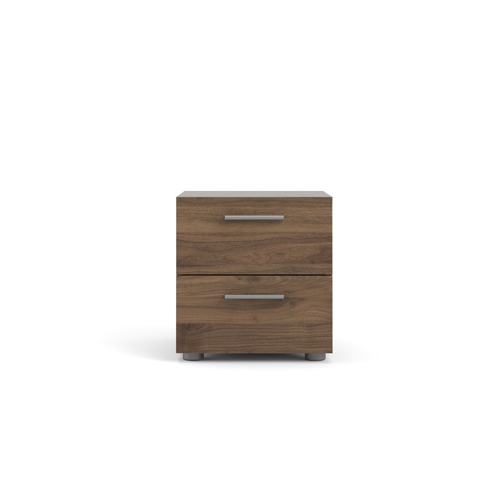 Porch & Den Angus Foiled 2-Drawer Nightstand