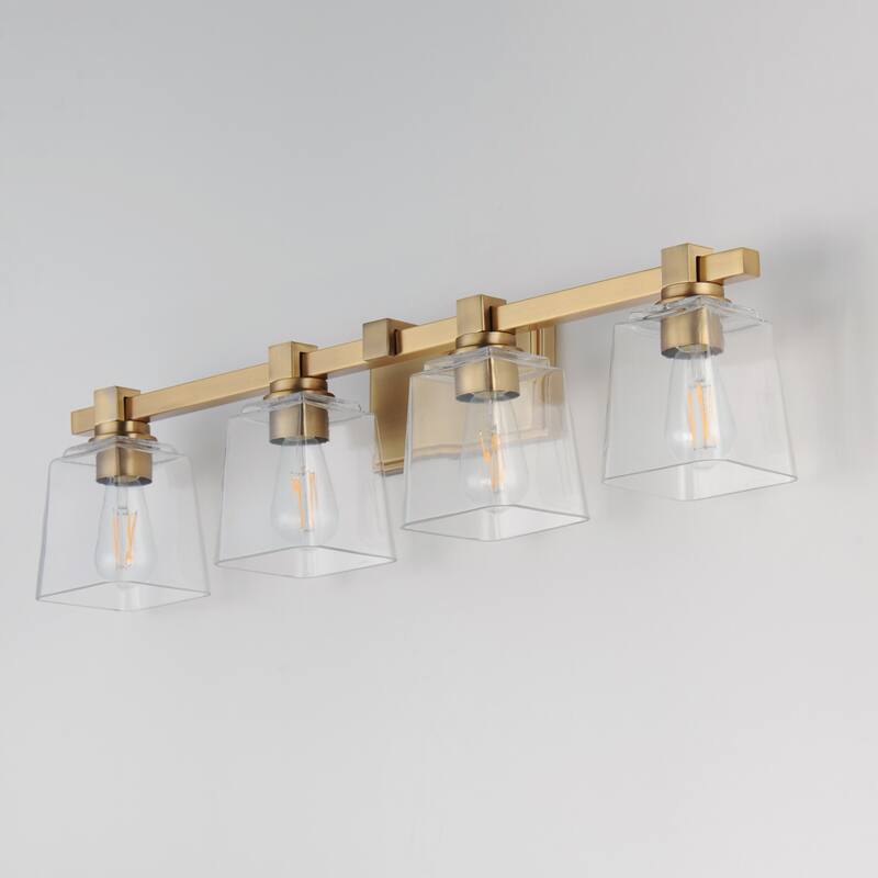 Maxim 21384 Cubos 4 Light 8" Tall Wall Sconce