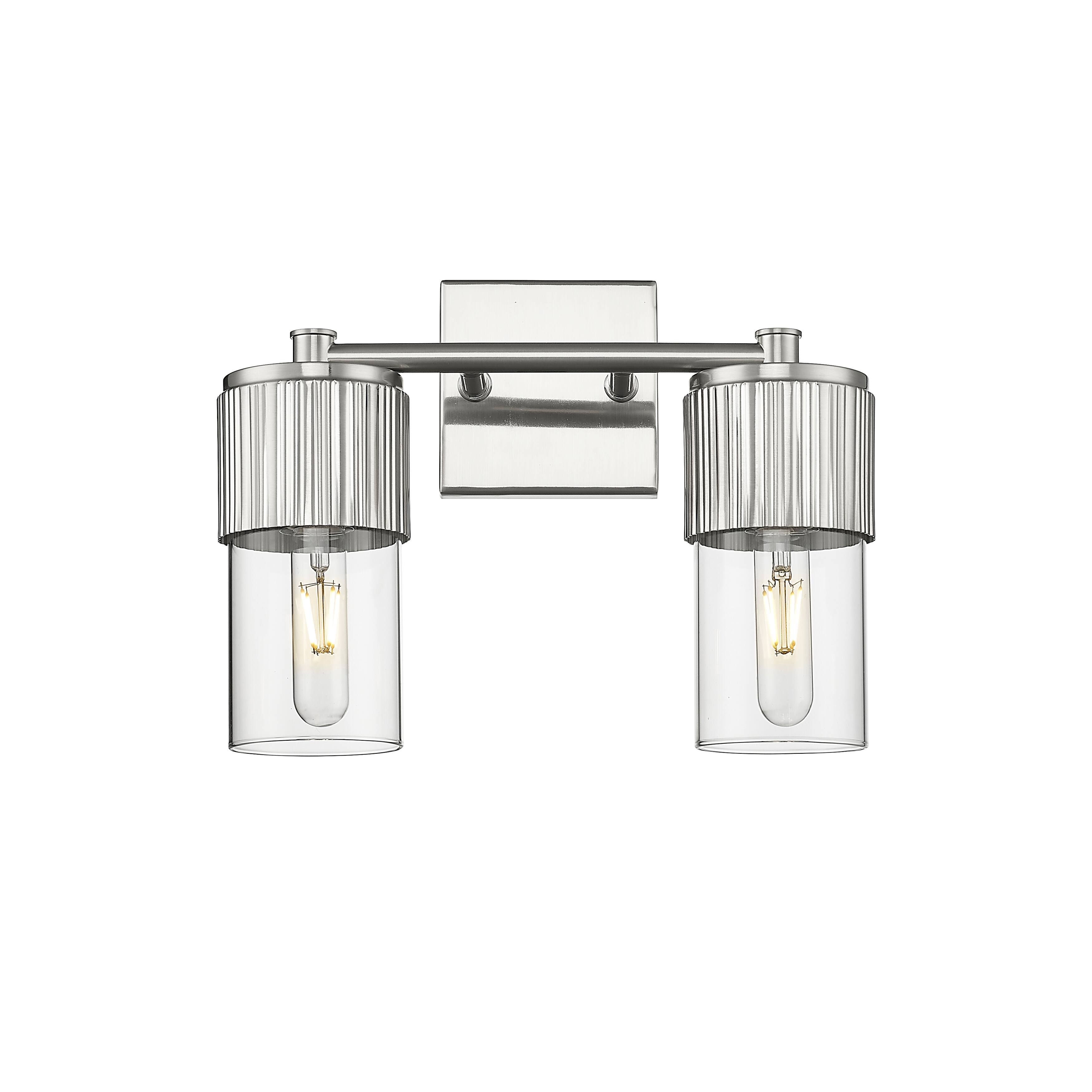 Option Clear / Satin Nickel