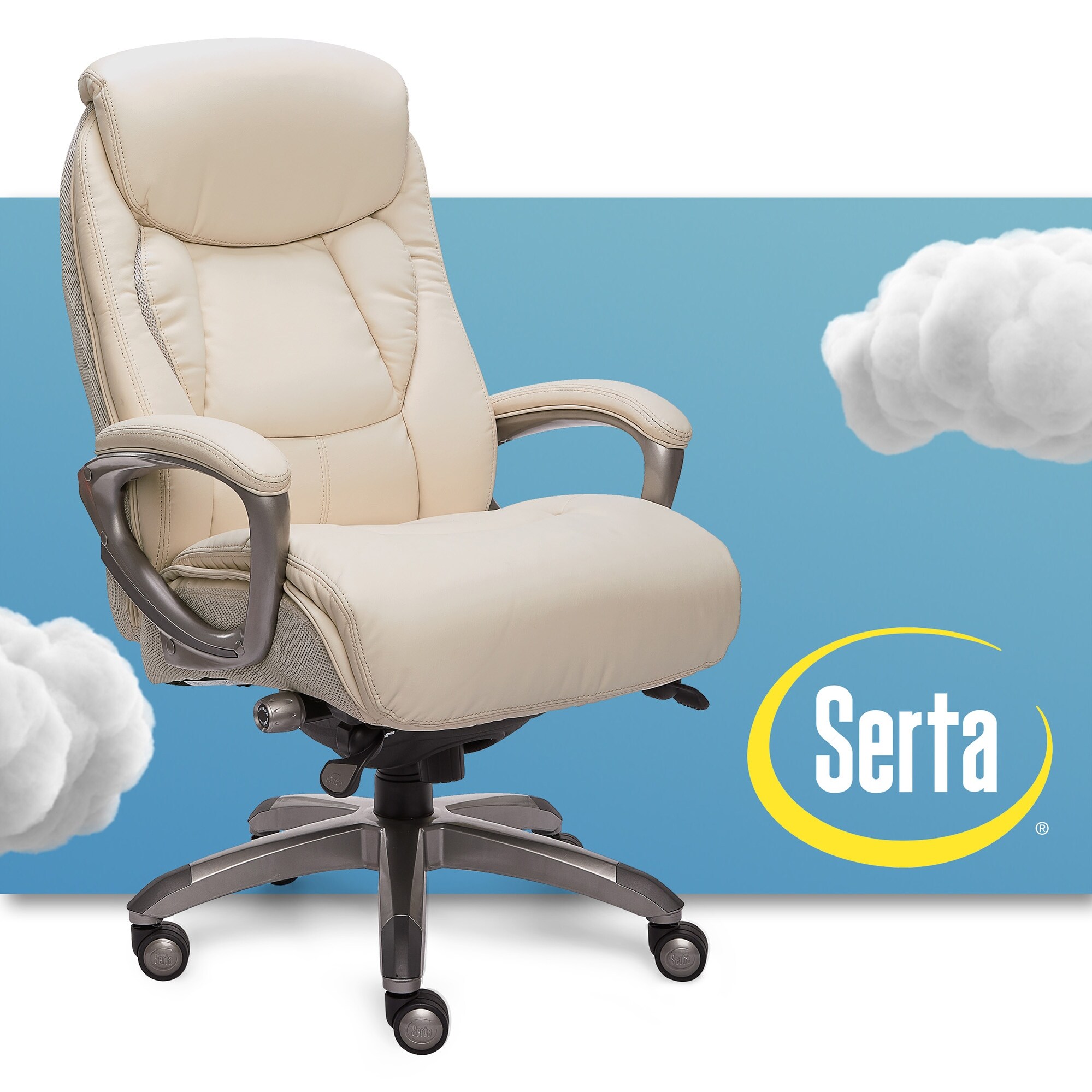 Serta Lautner Executive Office Chair with Smart Layers Technology