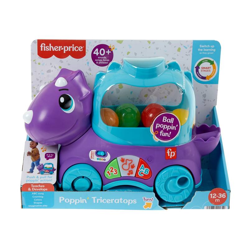 Fisher-Price Poppin' Triceratops