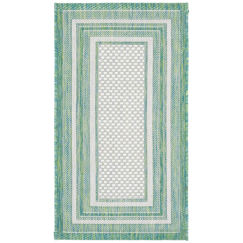 SAFAVIEH Courtyard Vickie Indoor/Outdoor Waterproof Patio Backyard Rug