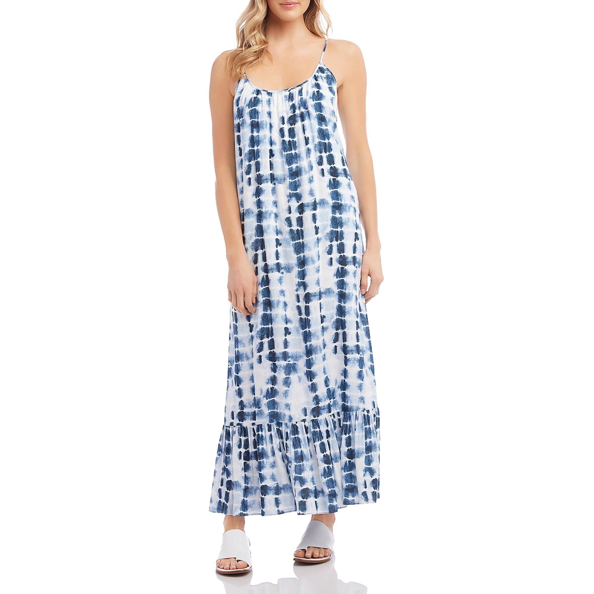 karen kane tie dye maxi dress
