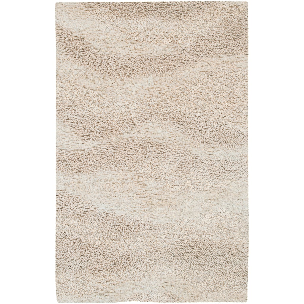 Livabliss Haukipudas Handmade Plush Shag Wool Area Rug