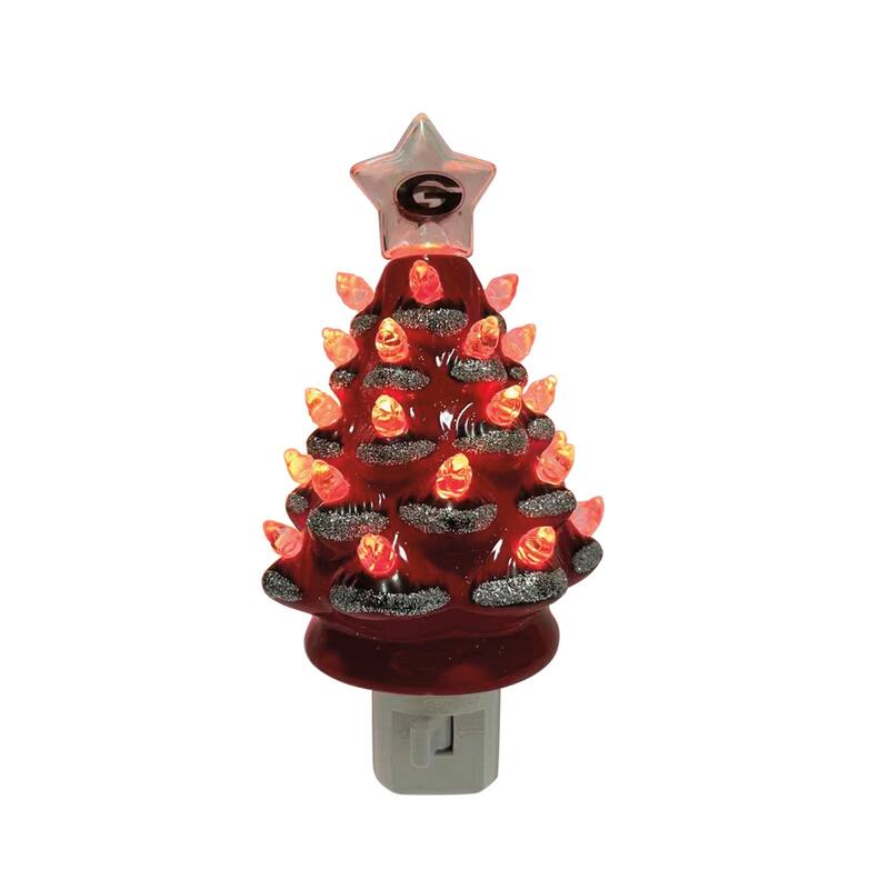 6.5" Georgia Xmas Tree Nite Lite
