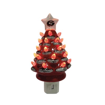 6.5" Georgia Xmas Tree Nite Lite