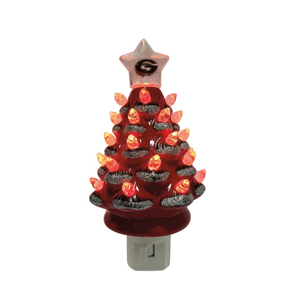 6.5" Georgia Xmas Tree Nite Lite