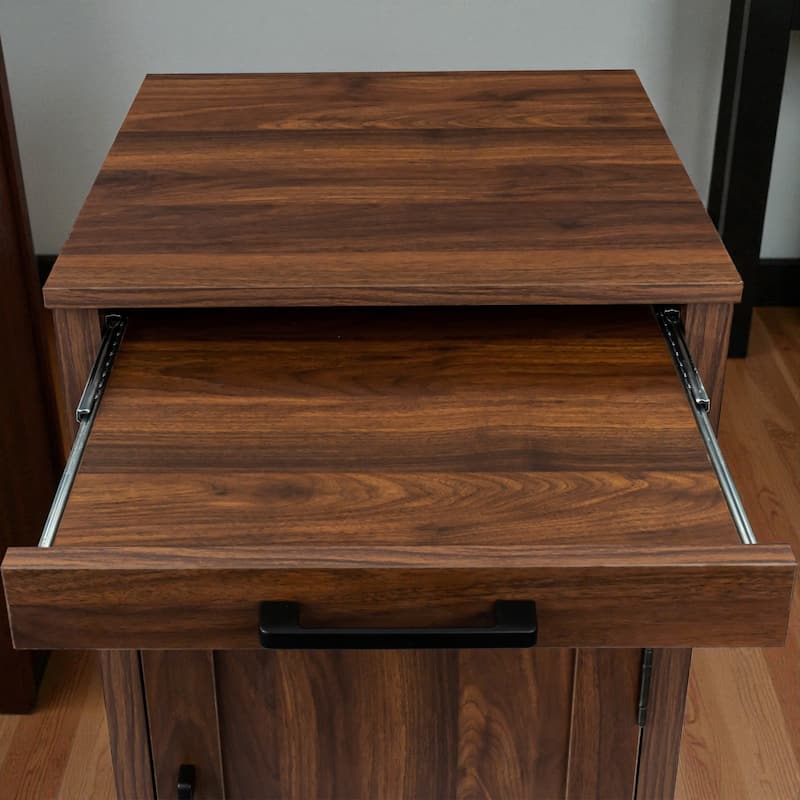 Modular Wine Bar Cabinet Buffet Cabinet with Hutch, Modern Storage Cabinet with Drawer and Shelf for Dining Room