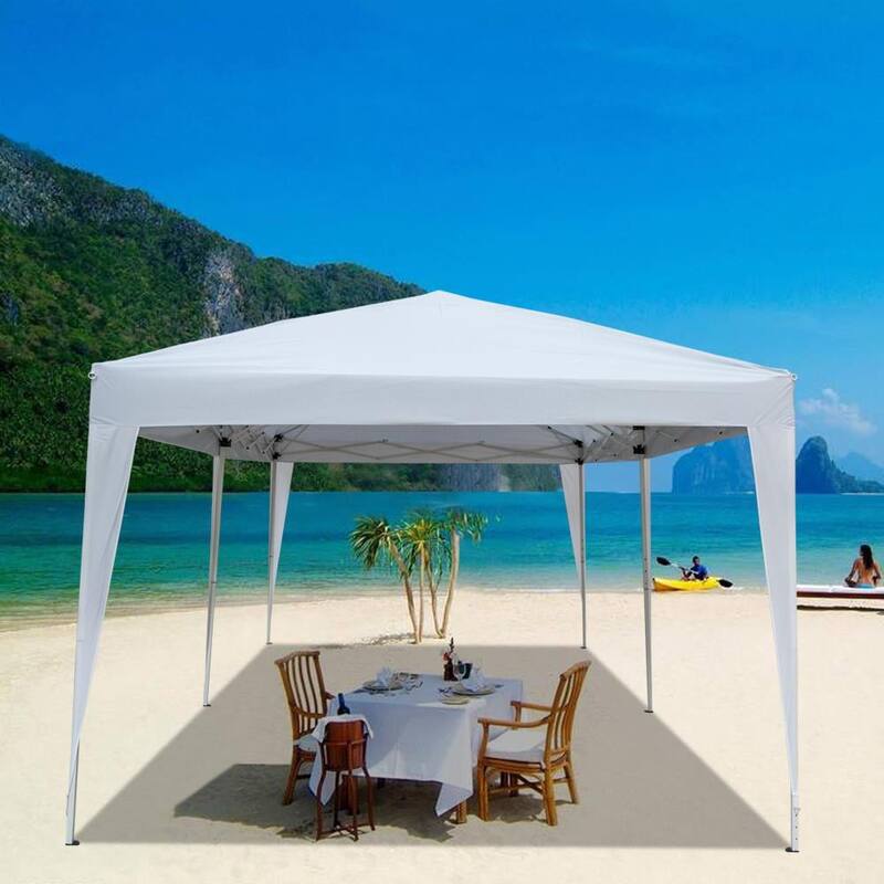 Easy pop-up wedding party tent