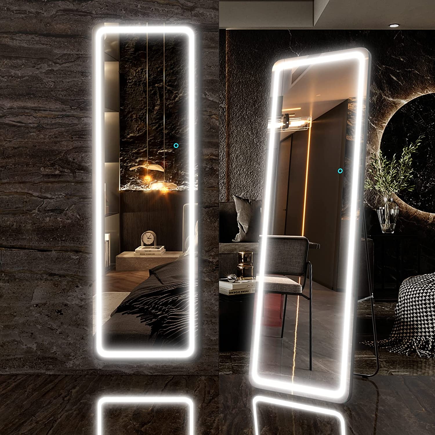 Full Length Mirror Lighted 63 x20