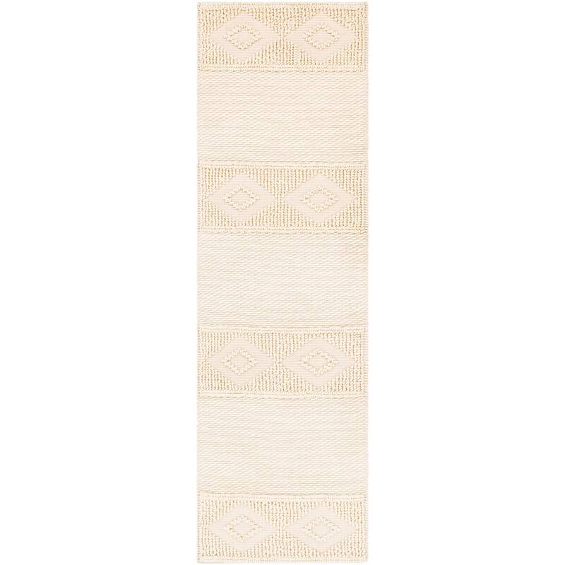 Samara Hand Woven Farmhouse Wool Area Rug