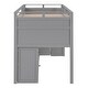 preview thumbnail 8 of 44, Twin Pine Loft Bed with Rolling Cabinet and Desk