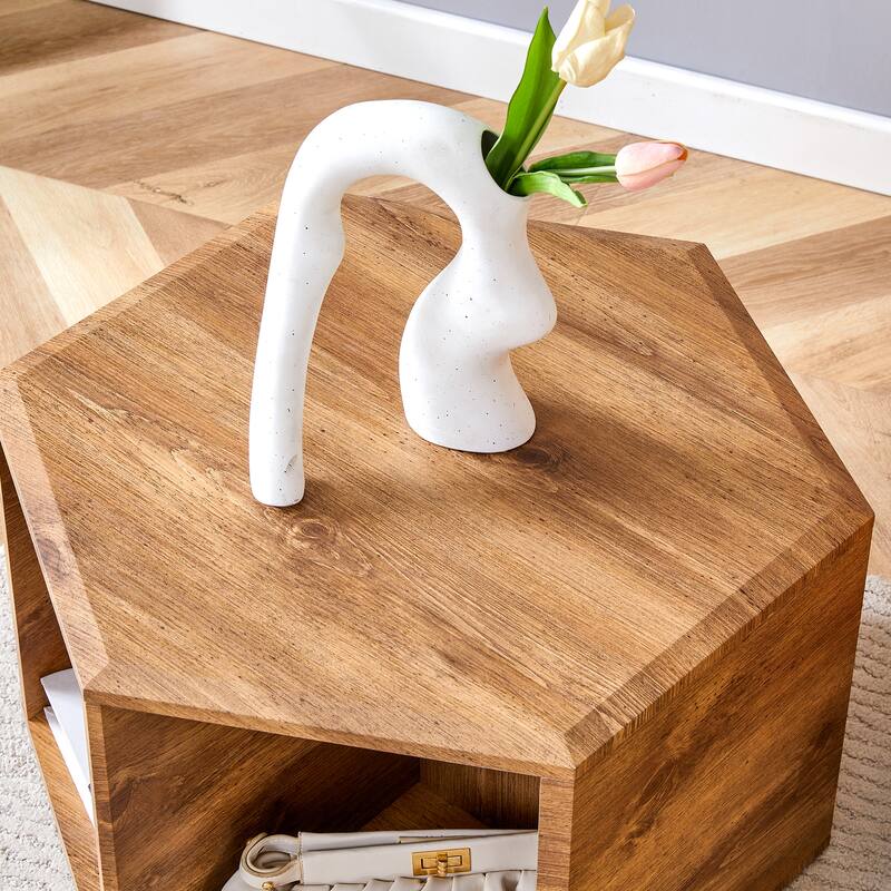 Modern Hexagonal Coffee Table