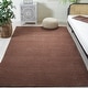 preview thumbnail 94 of 171, SAFAVIEH Handmade Himalaya Kaley Solid Wool Rug 3' x 5' - Brown - Rectangle