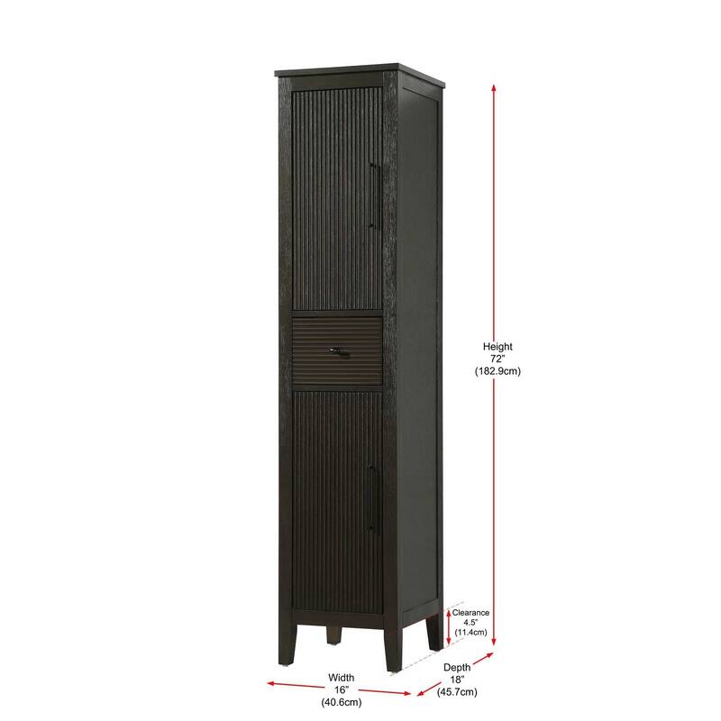 Kensington 16-28 Inch Bath Storage Cabinet