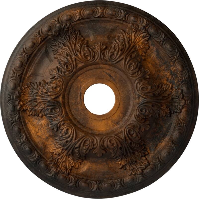 23 3/8"OD x 3 5/8"ID x 2 1/2"P Granada Ceiling Medallion