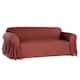 Classic Slipcovers Machine-Washable Cotton Duck Sofa Slipcover - Red