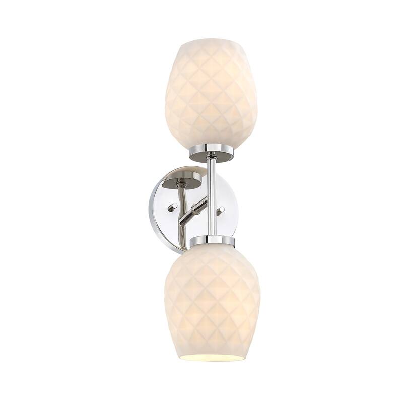 Designers Fountain D289M-2WS Dita 2 Light 17" Tall Wall Sconce