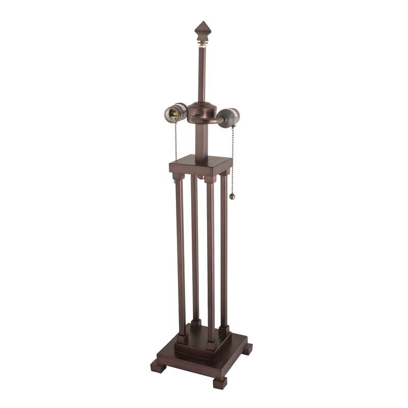 28" High Mission Column Table Base - 9.25 Wide