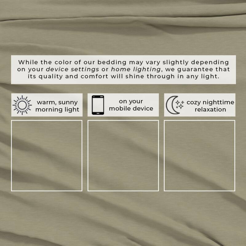 Linery & Co. Heathered Melange Cotton Jersey Knit Sheet Set