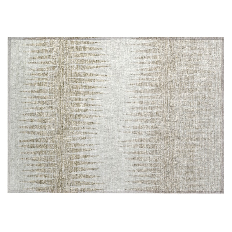 Machine Washable Indoor/ Outdoor Chantille Contemporary Ombre Rug