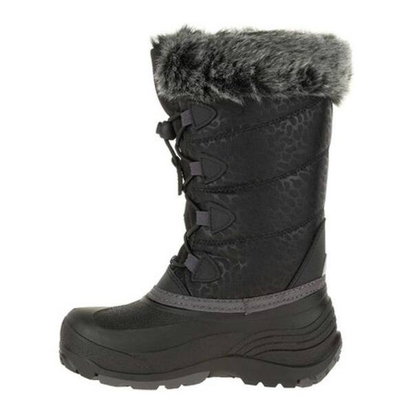 Shop Kamik Girls Snowgypsy3 Winter Boot Big Kid Black Nylon