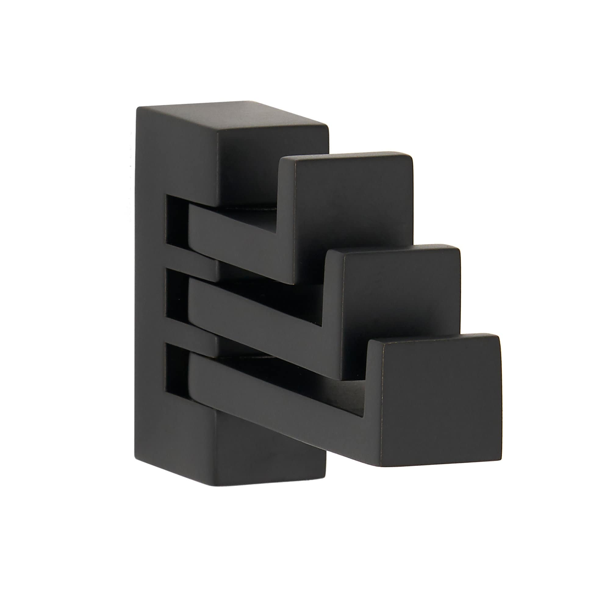 Alno A6485 Linear 5/8" Wide Solid Metal Modern Triple Swivel Arm