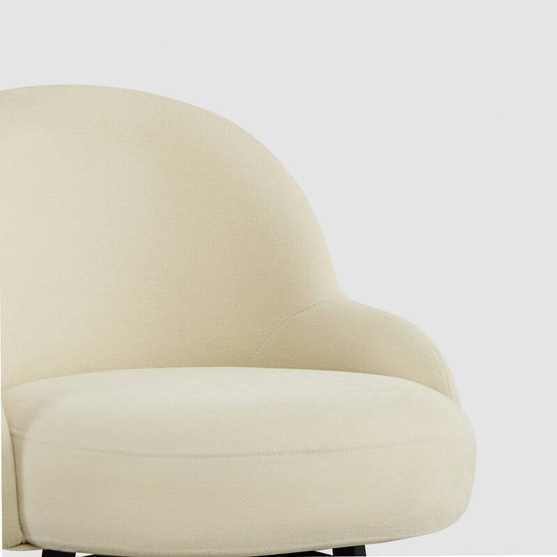 Spruce & Spring Amari Swivel Upholstered Counter Bar Stool with Thickened Cushion