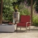 preview thumbnail 26 of 29, Arden Selections Plush PolyFill 24 x 24 in. Solid Leala Outdoor Deep Seat Cushion Set