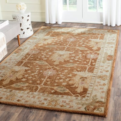 SAFAVIEH, Handmade Antiquity Shukrije Traditional Oriental Wool Rug