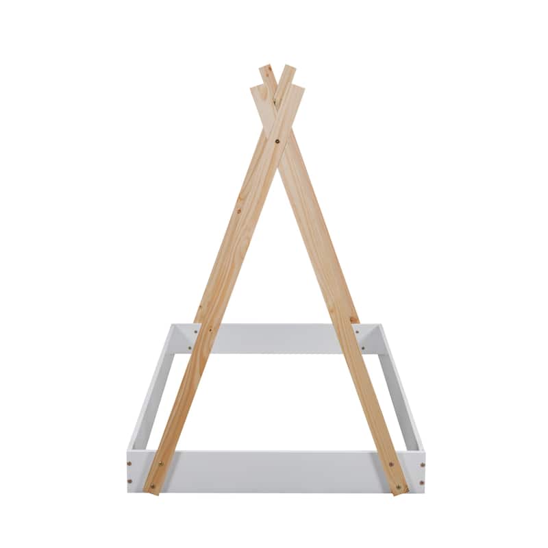 NO Slats Design Tent Bed Floor Bed for Kids