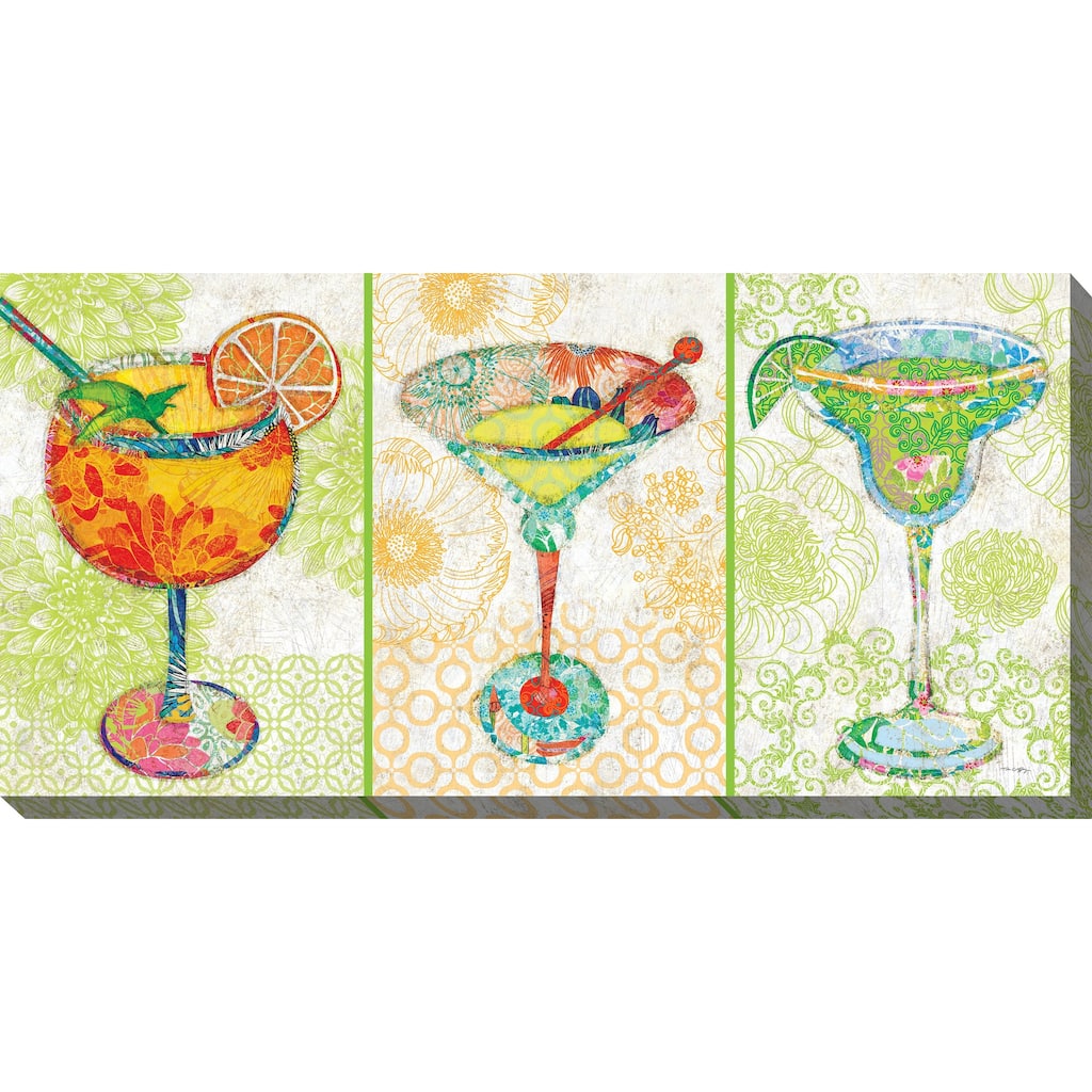 Cocktail Hour Outdoor Art 48x24