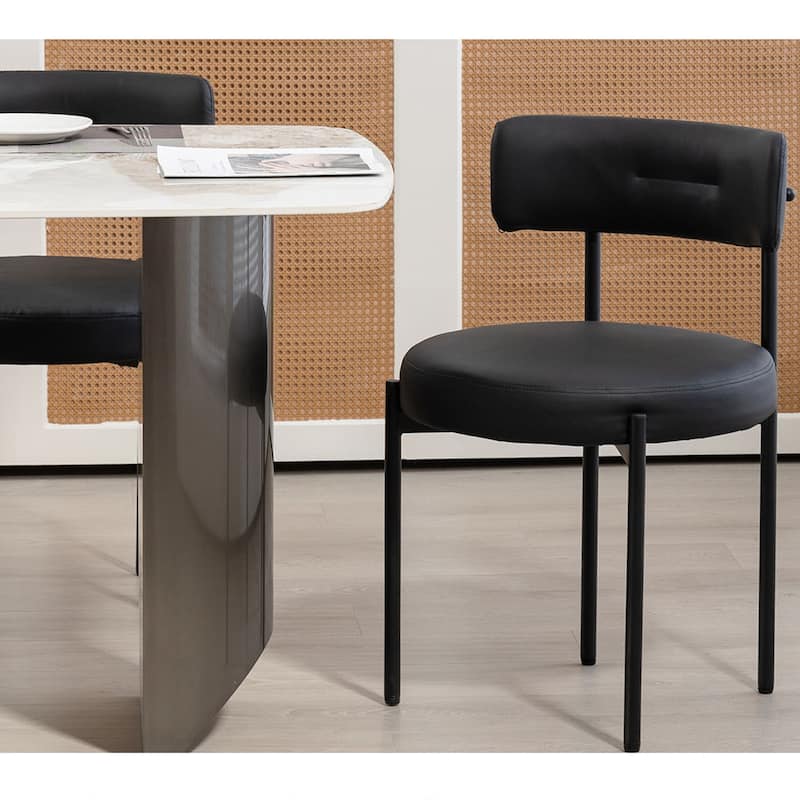AVAWING Dining Chairs Mid-Century Modern Kitchen Chairs Set of 2