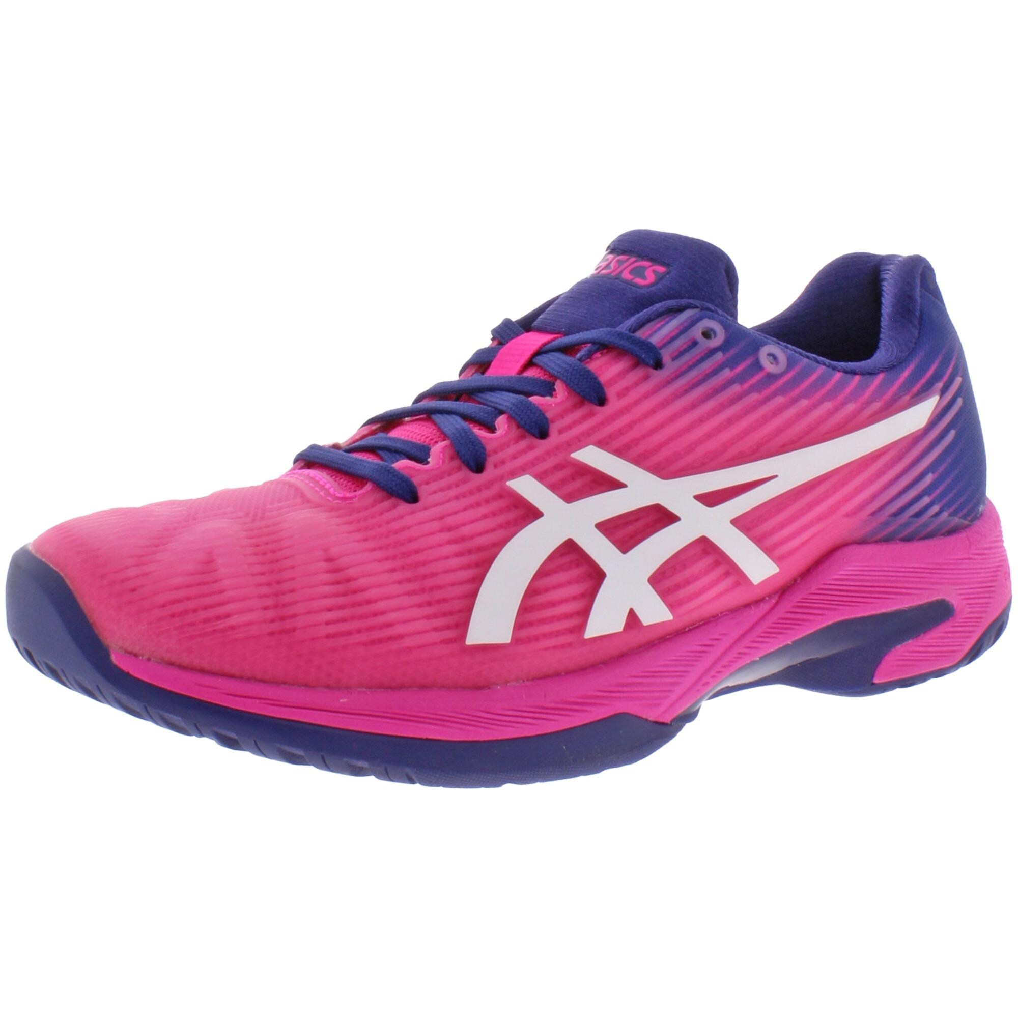 asics leather tennis shoes