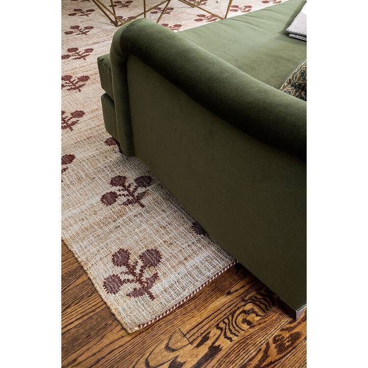 Erin Gates by Momeni Orchard Bloom Hand Woven Wool and Jute Rug On